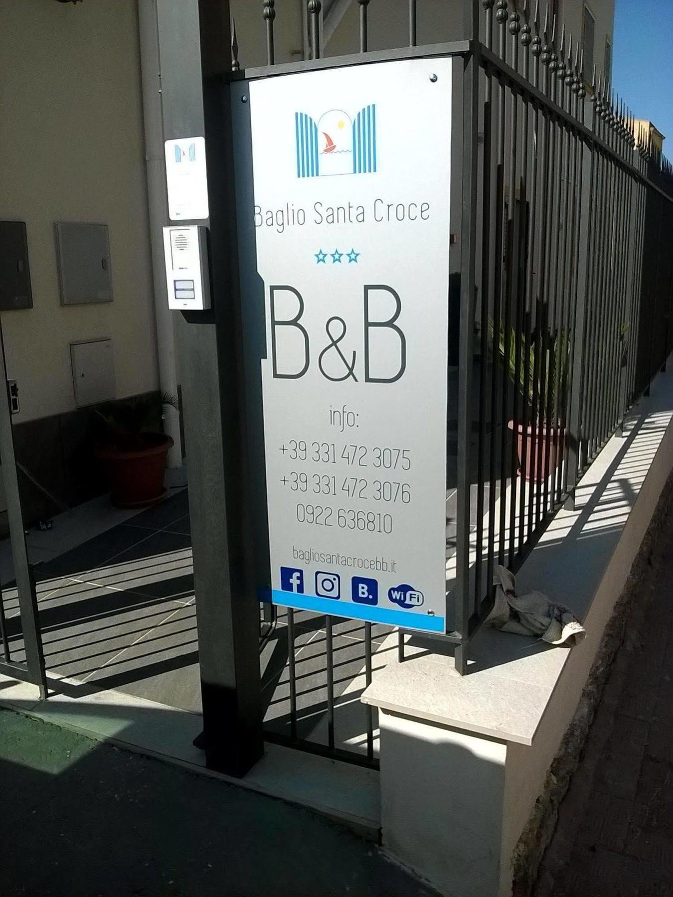 B&B Baglio Santa Croce Porto Empedocle Exterior foto